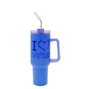 I Love Turtles Tumbler 40oz