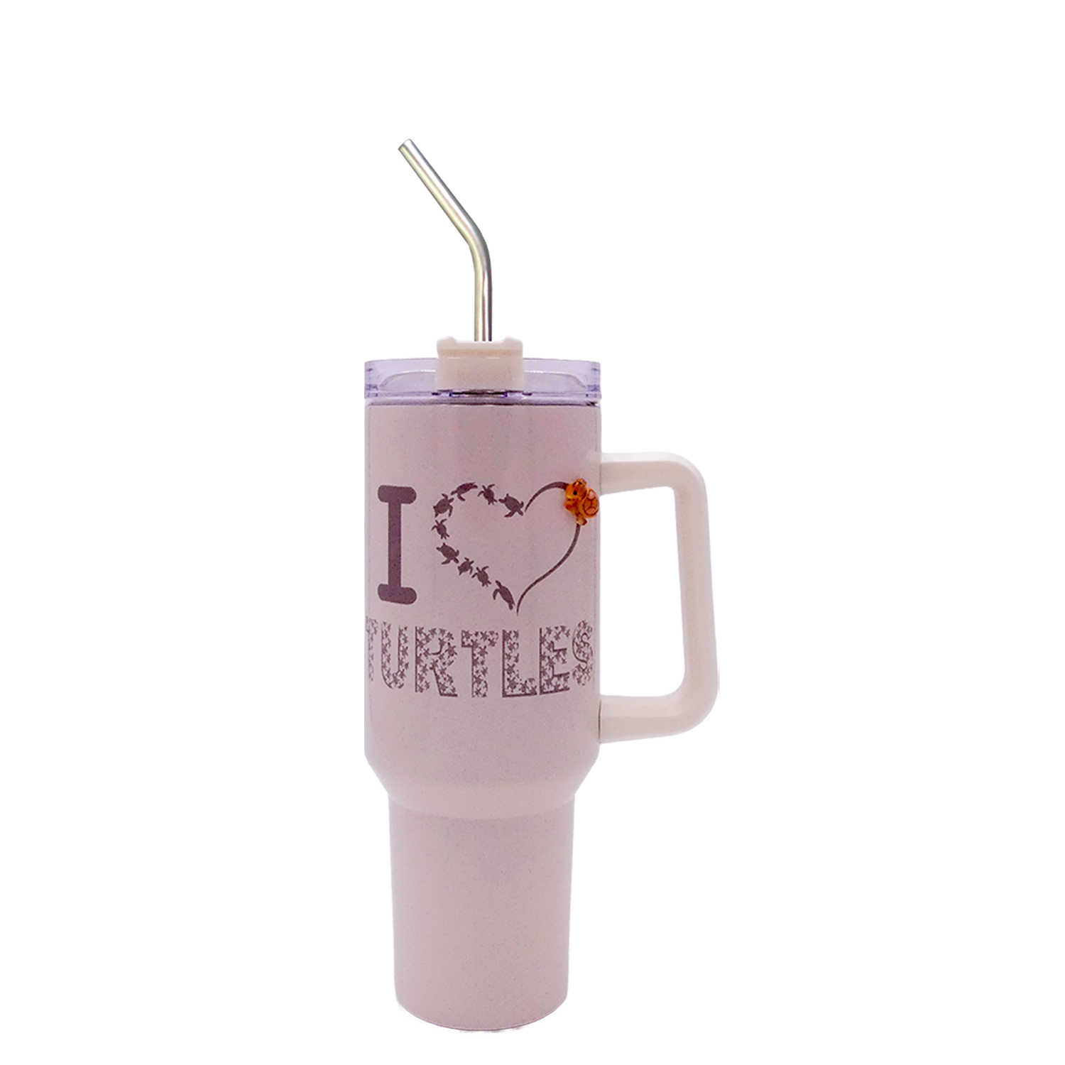 I Love Turtles Tumbler 40oz