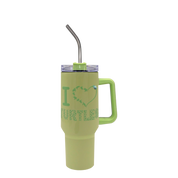 I Love Turtles Tumbler 40oz