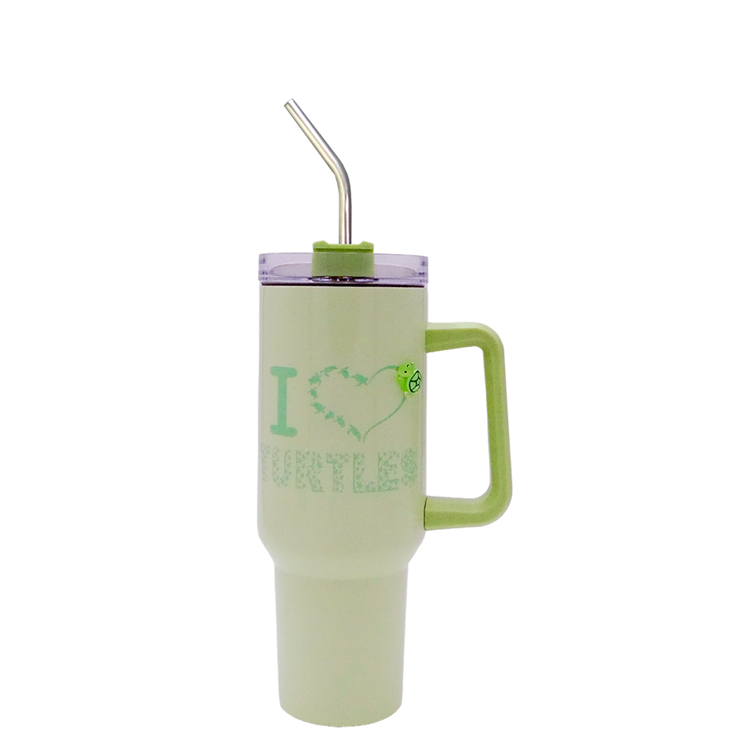 I Love Turtles Tumbler 40oz