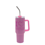 I Love Turtles Tumbler 40oz
