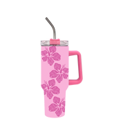 Hibiscus Tumbler 40oz