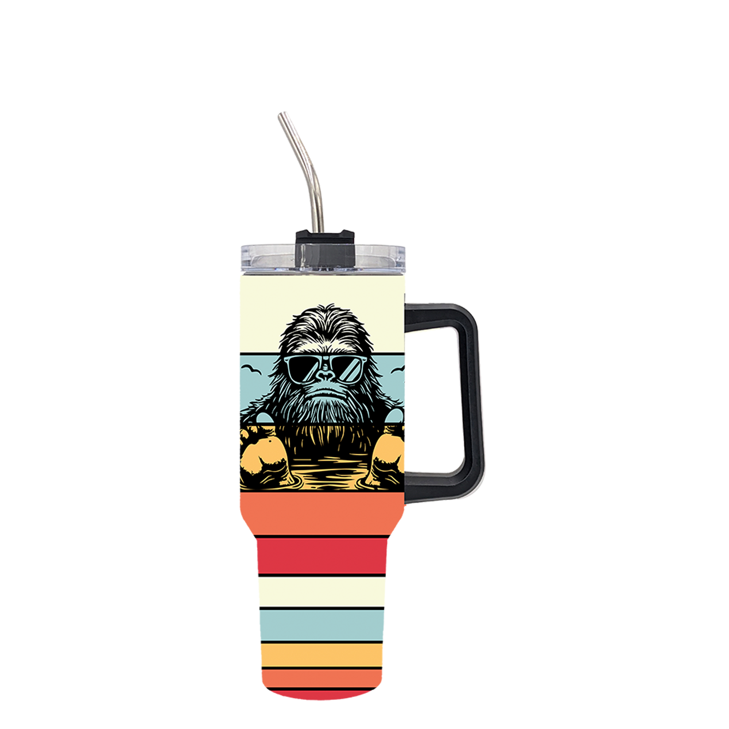 Bigfoot Stripes Tumbler 40oz