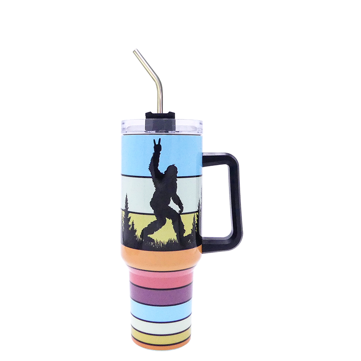 Bigfoot Stripes Tumbler 40oz