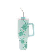 Swimming Turtles Tumbler 40oz