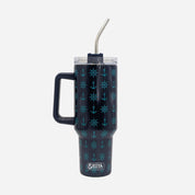40oz Nautical Extra Large Tumbler with Handle