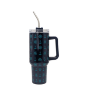 40oz Nautical Extra Large Tumbler with Handle