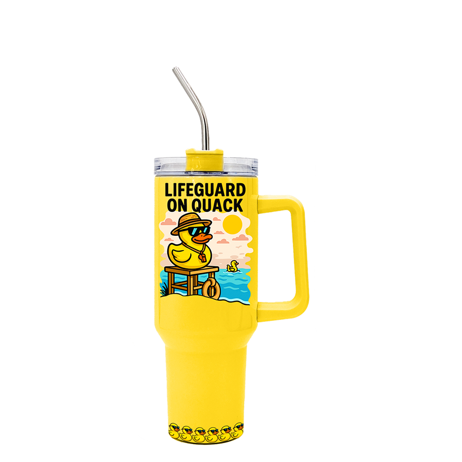 Beach Ducks Tumbler 40oz