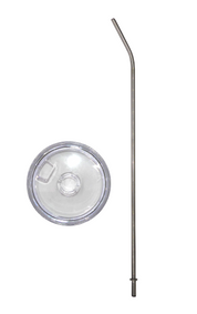 Extra Large Tumbler Replacement Lid & Metal Straw 40oz