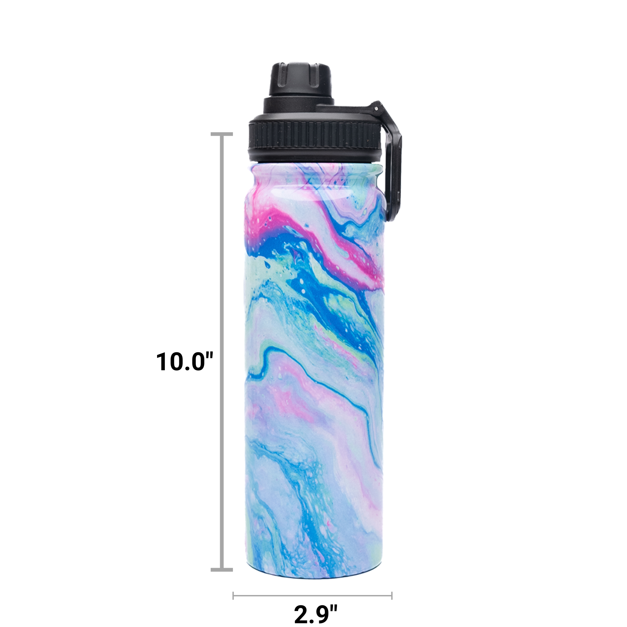 Marble Elegance Sport Bottle 24oz