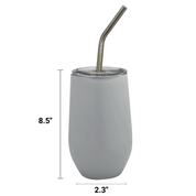 Neutral Vibe Wine Tumbler 16oz