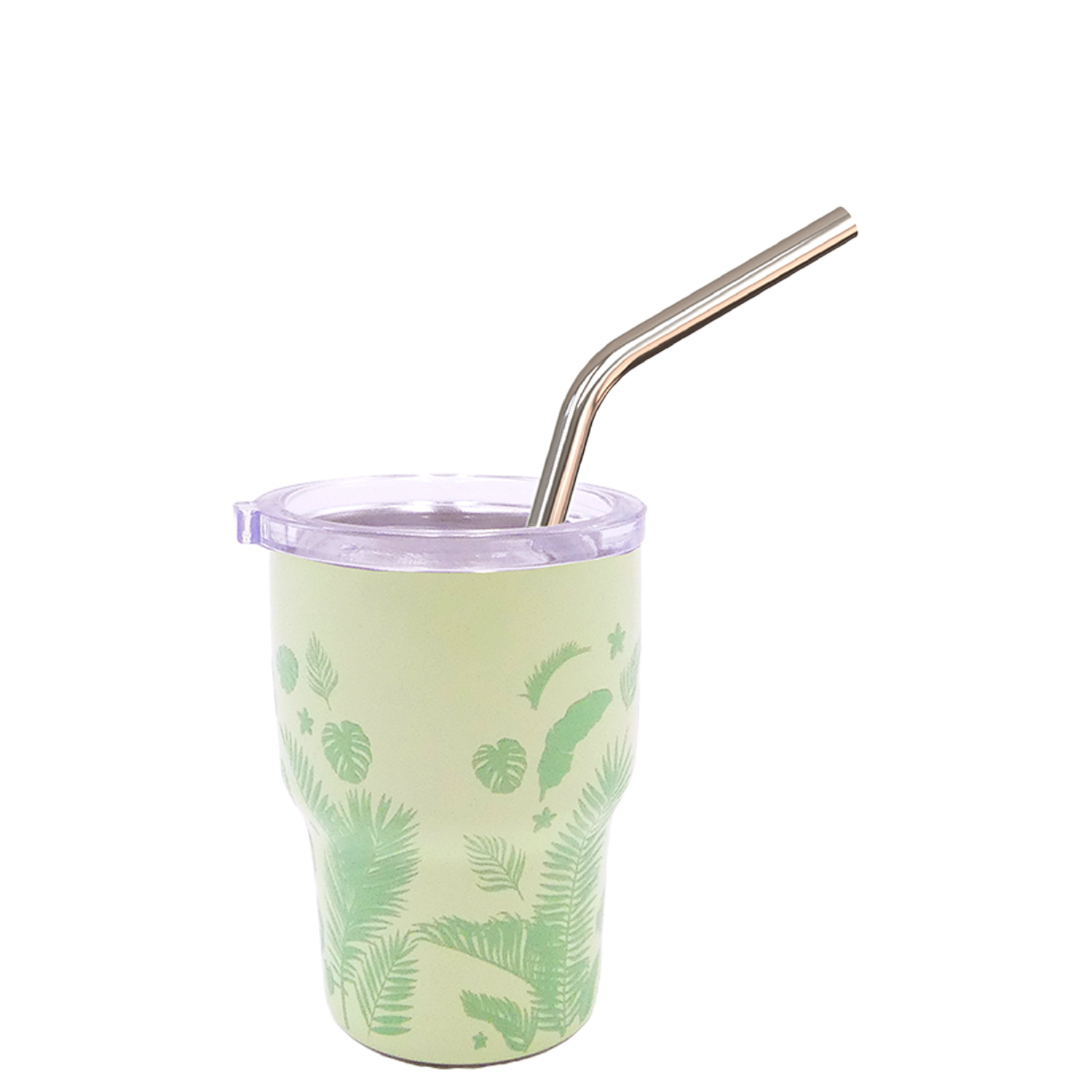 Tropical Leaves Tumbler Shot 2oz