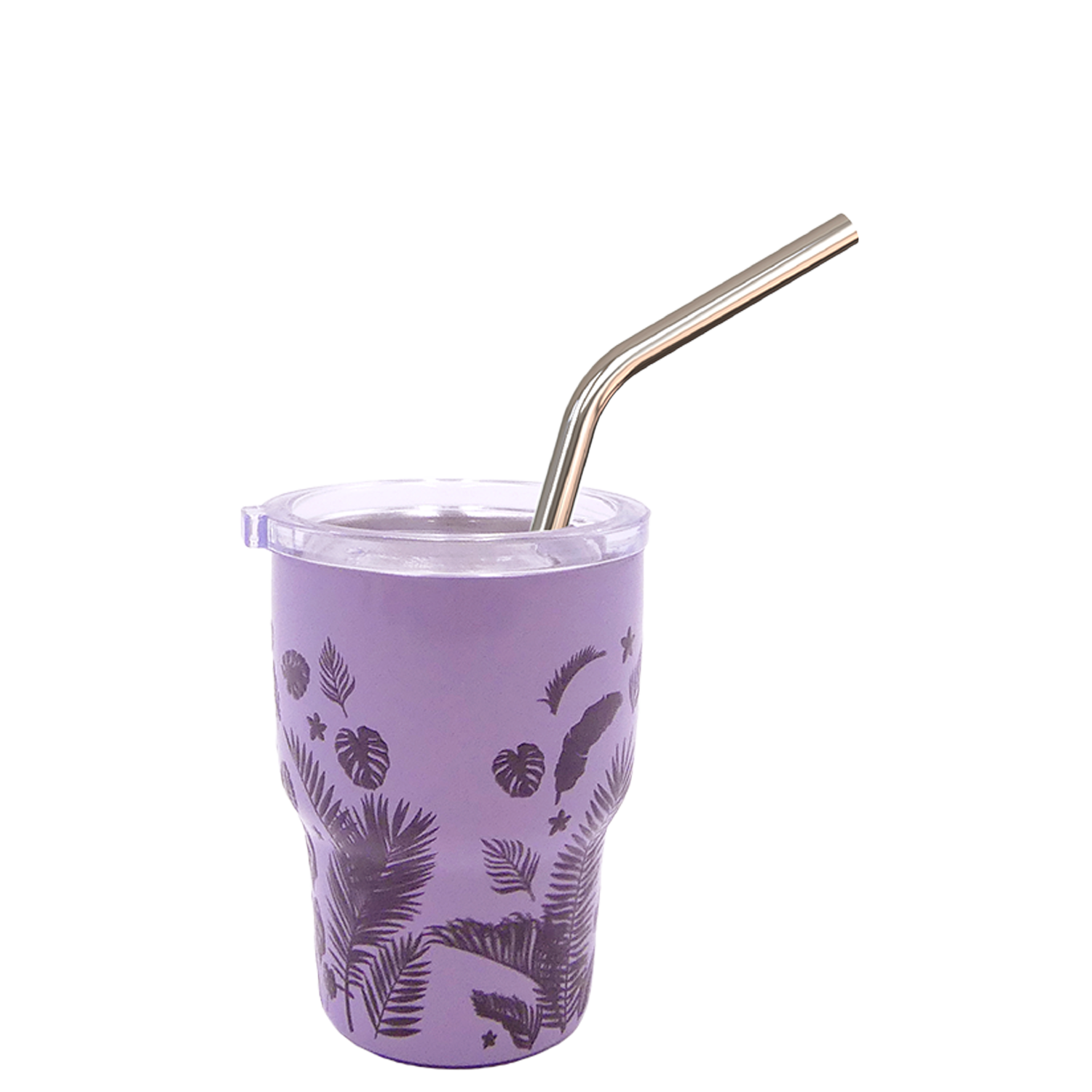 Tropical Leaves Tumbler Shot 2oz
