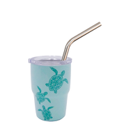 Swimming Turtles Tumbler Shot 2oz