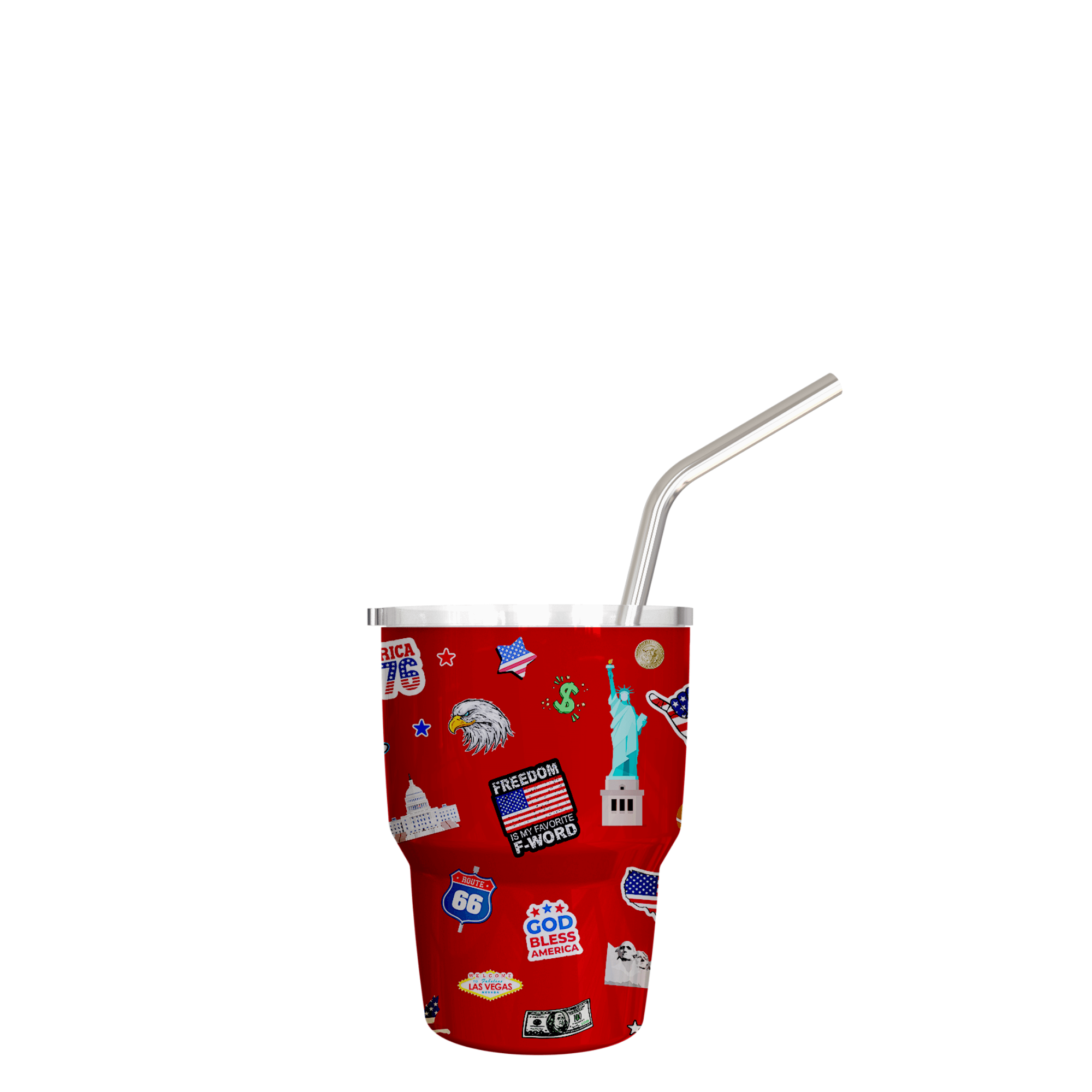 Patriotic Tumbler Shot 2oz