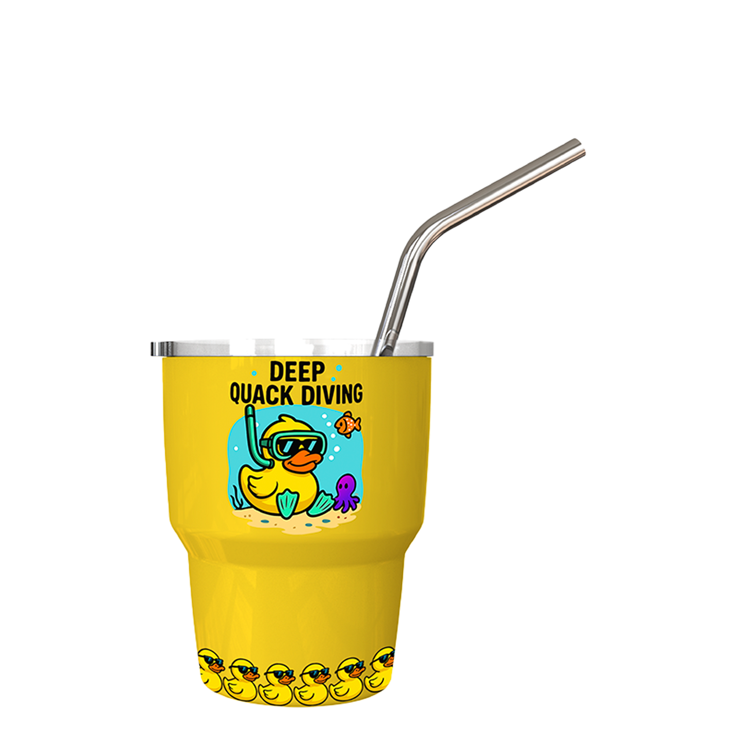 Beach Ducks Tumbler Shot 2oz