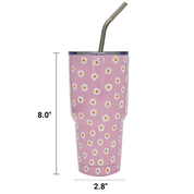 Daisy Tumbler Cup 30oz