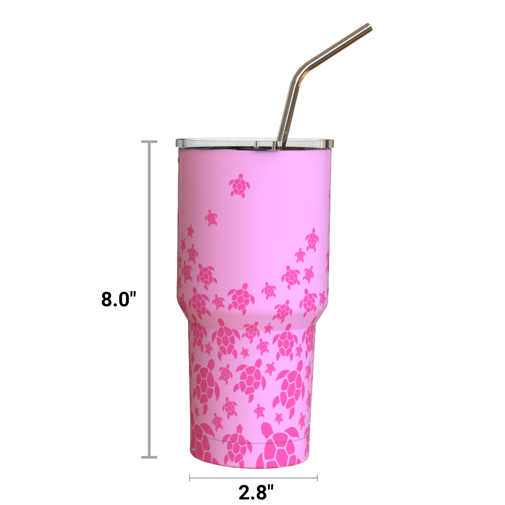 Turtle Tumbler Cup 30oz
